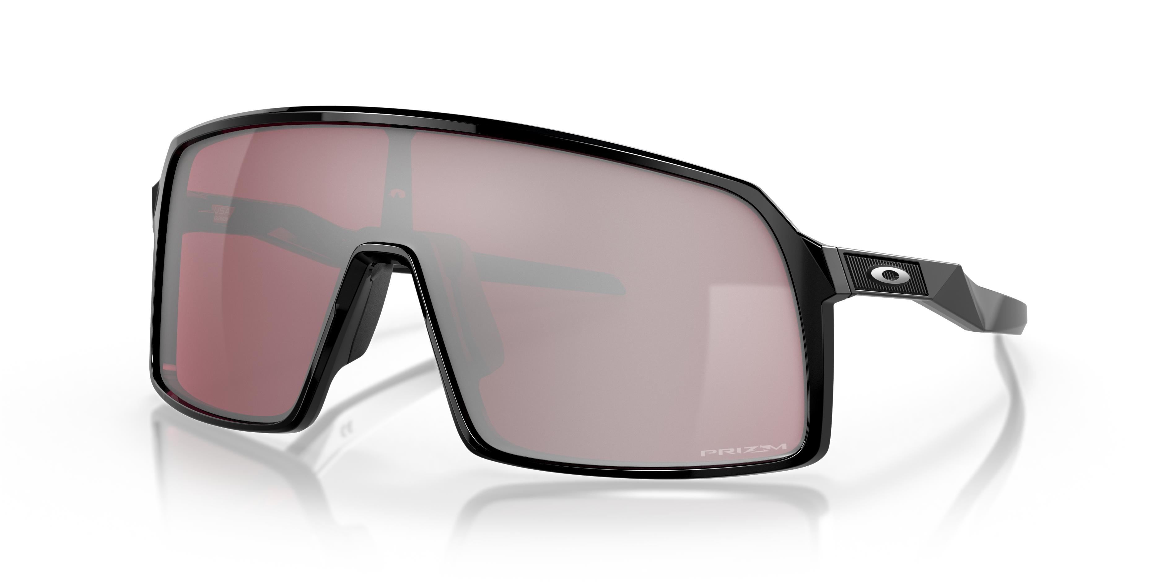 Oakley Mens OO9406 Sutro 37mm Rectangle Sunglasses - Matte Black/Prizm Road Product Image