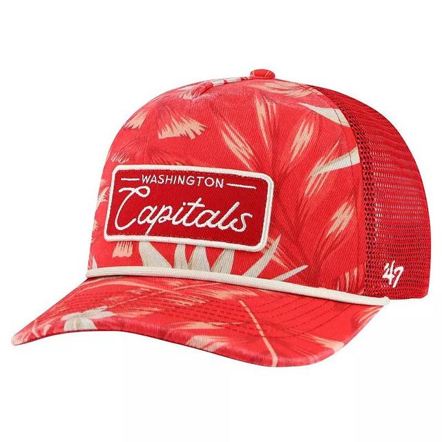 Mens 47 Washington Capitals Tropicalia Allover Print Trucker Adjustable Hat Product Image