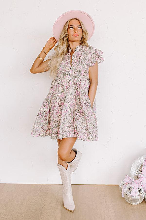 Wildflower Fields Mini Dress Product Image