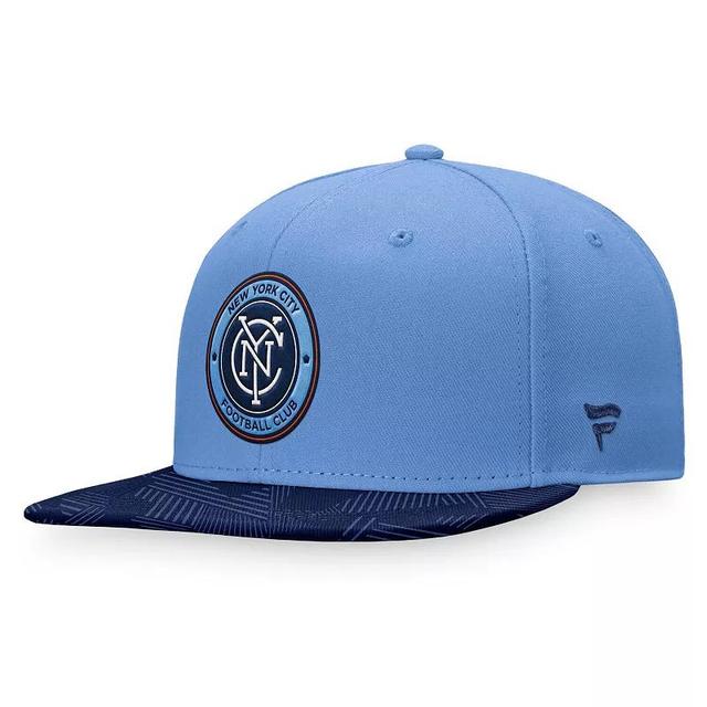 Mens Fanatics Branded Sky New York City FC Iconic Defender Snapback Hat Product Image