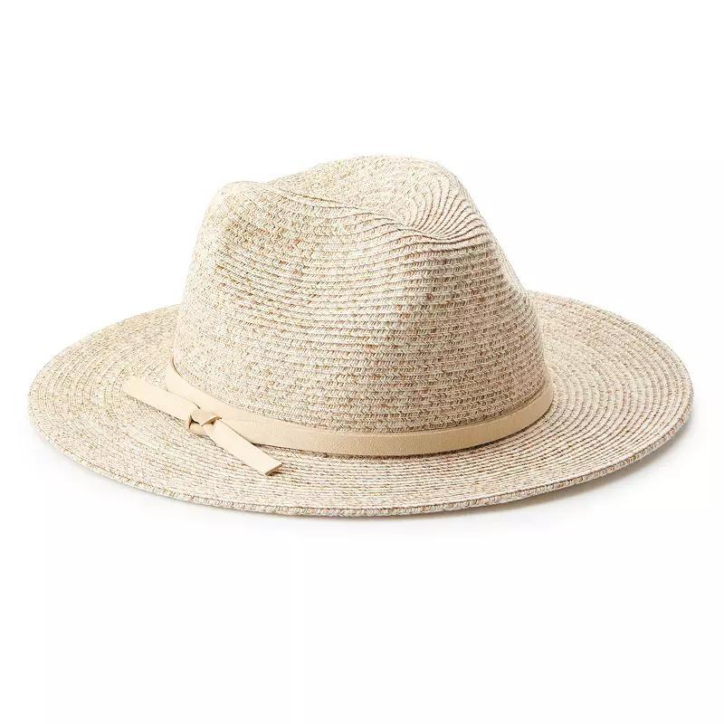 Womens Sonoma Goods For Life Panama Hat with Flat Knotted Cord Product Image