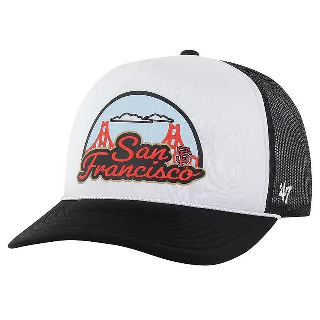 Mens 47 San Francisco Giants Retro Region Foam Trucker Adjustable Hat Product Image