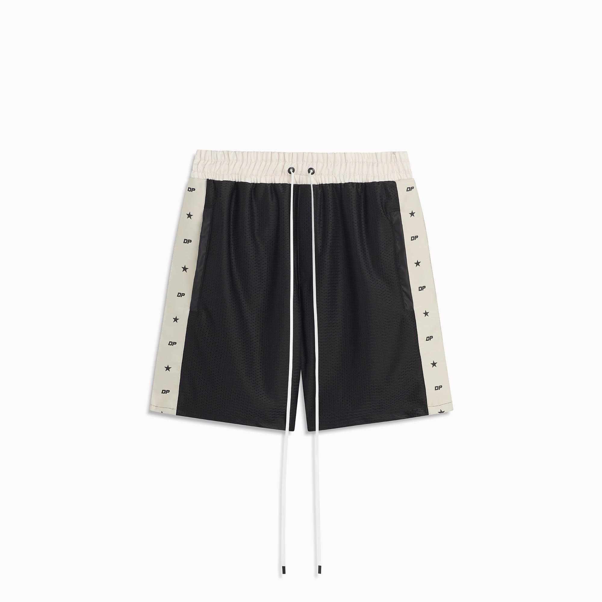 DP all-star mesh gym short / black + ivory Product Image