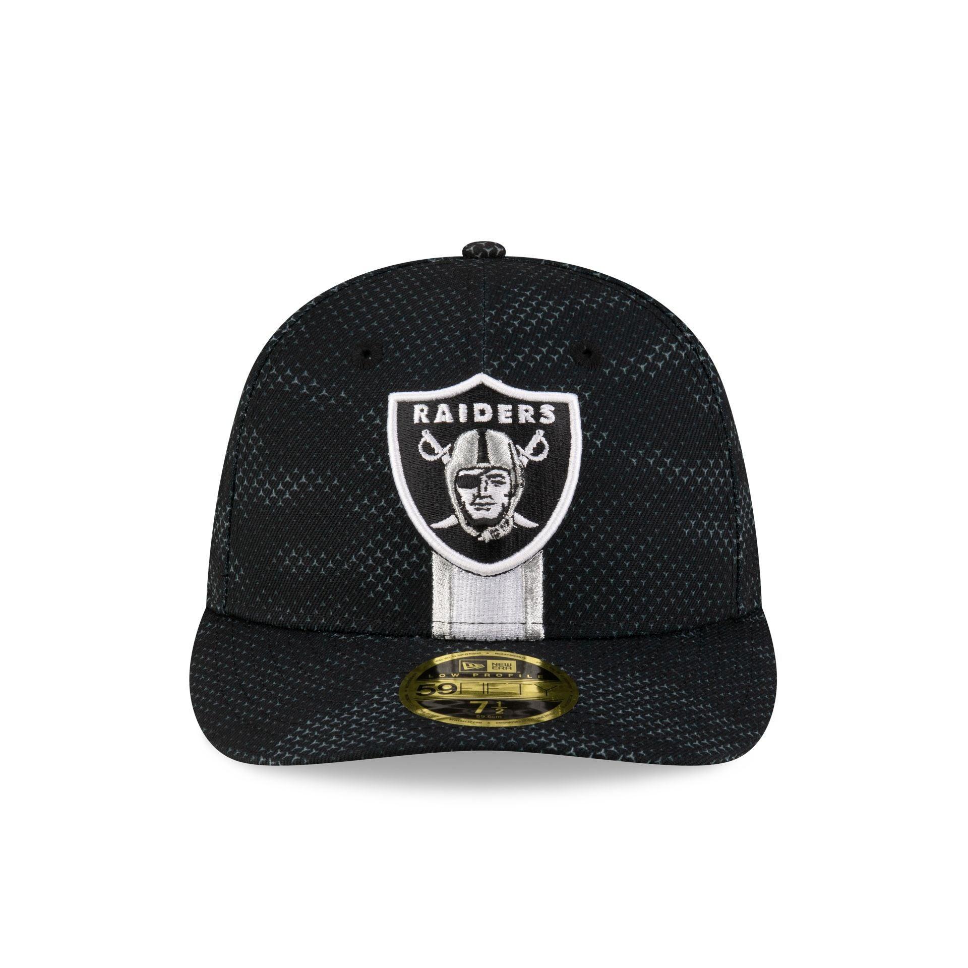 Las Vegas Raiders 2024 Sideline Low Profile 59FIFTY Fitted Hat Male Product Image