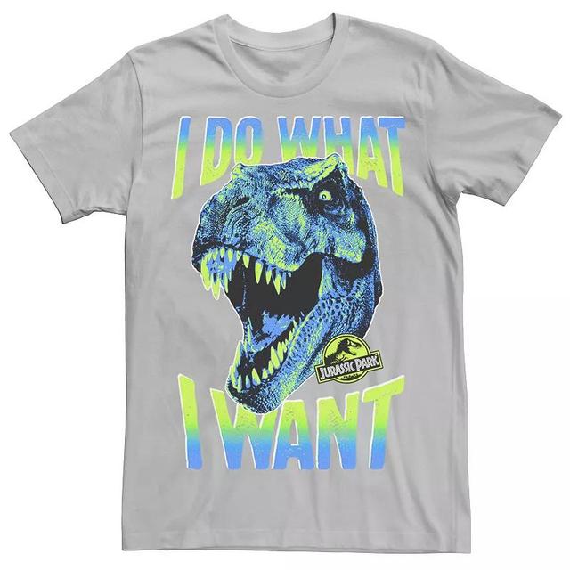 Mens Jurassic Park T-Rex I Do What I Want Tee Product Image