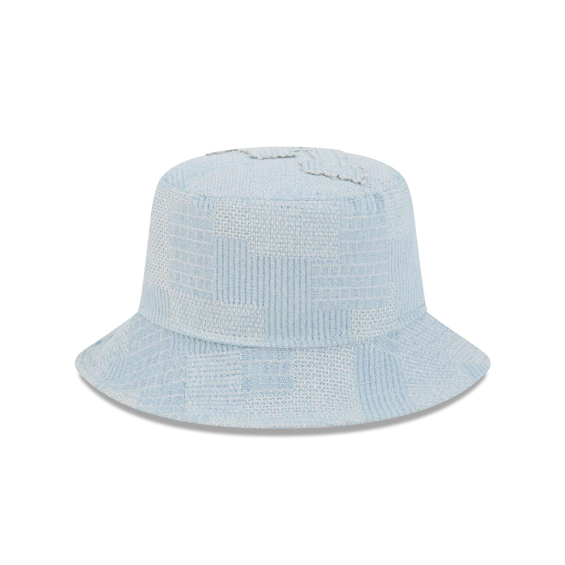 Los Angeles Dodgers Patch Denim Bucket Hat Male Product Image