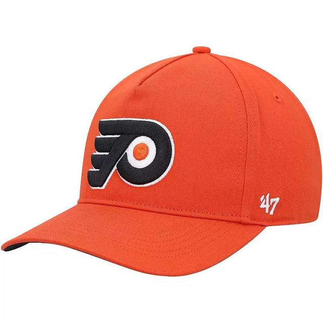 Mens 47 Orange Philadelphia Flyers Primary Hitch Snapback Hat Product Image