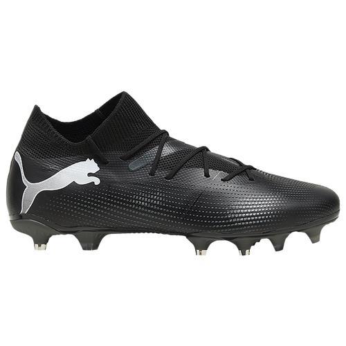 PUMA Mens PUMA Future 7 Match FG/AG - Mens Soccer Shoes Puma White/Puma Black Product Image