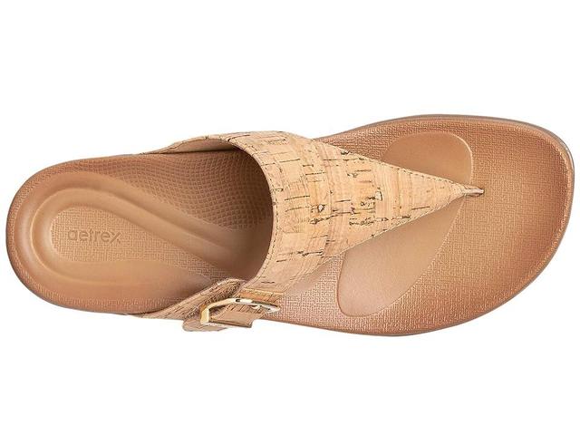 Aetrex Rita Sandal | Womens | Light Brown | Size EU 36 / US 6-6.5 | Sandals | Footbed Product Image