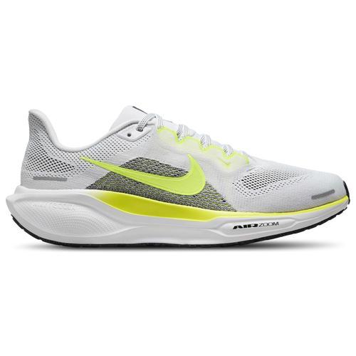 Nike Mens Nike Air Zoom Pegasus 41 - Mens Running Shoes Volt/Black/White Product Image