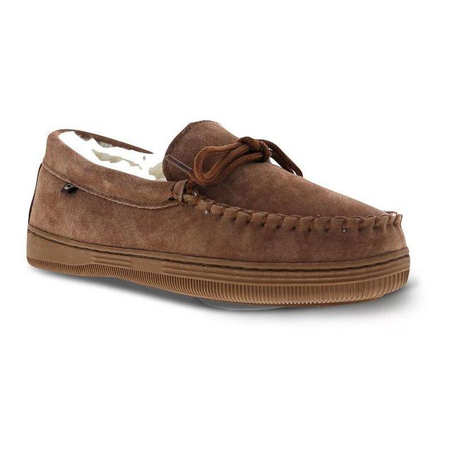 LAMO Mens Suede Moccasins Brown Product Image