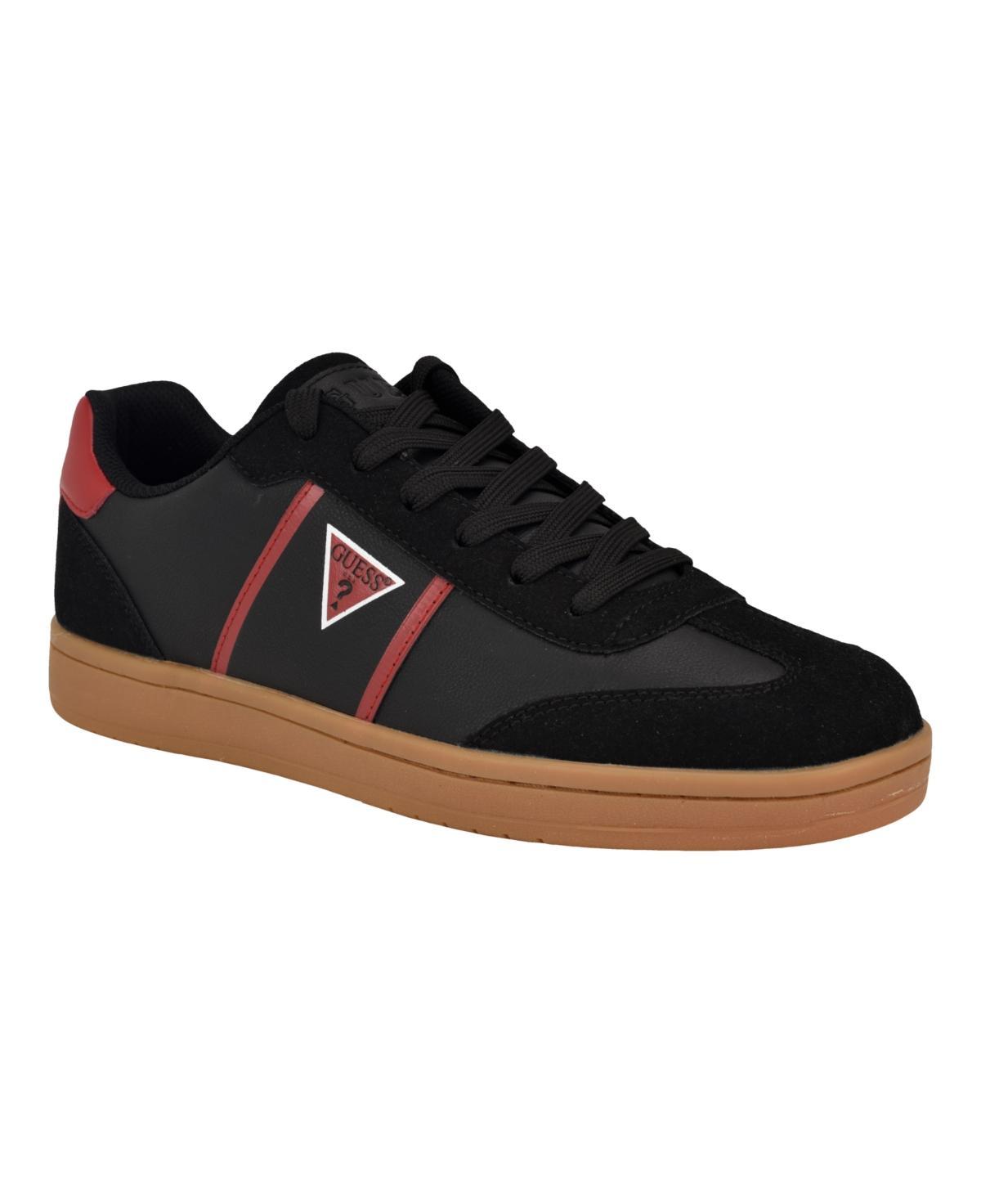 Guess Mens Luccan Low Top T-Toe Fashion Sneakers - Black Product Image