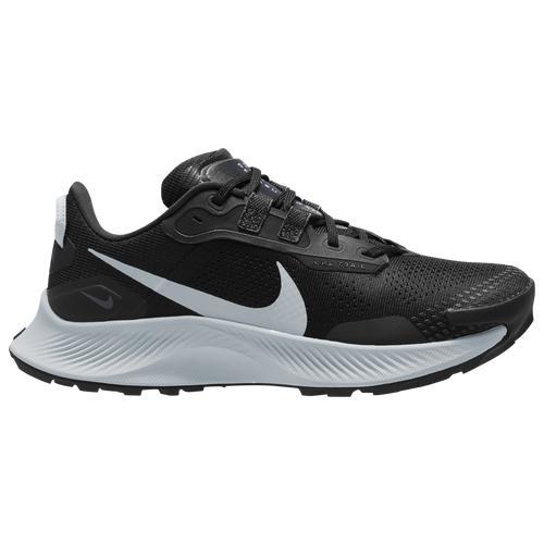 Nike Womens Pegasus 38 Trail - Running Shoes Black/Platinum/Dark Smoke Product Image