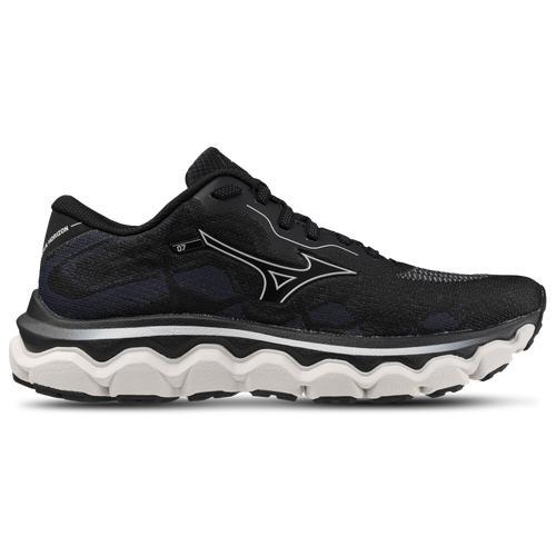 Mizuno Womens Mizuno Wave Horizon 7 - Womens Running Shoes Black/Nimbus Cloud Product Image