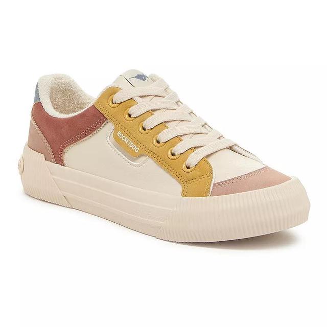 Womens Rocket Dog Cheery Platform Sneaker Color-Block Product Image