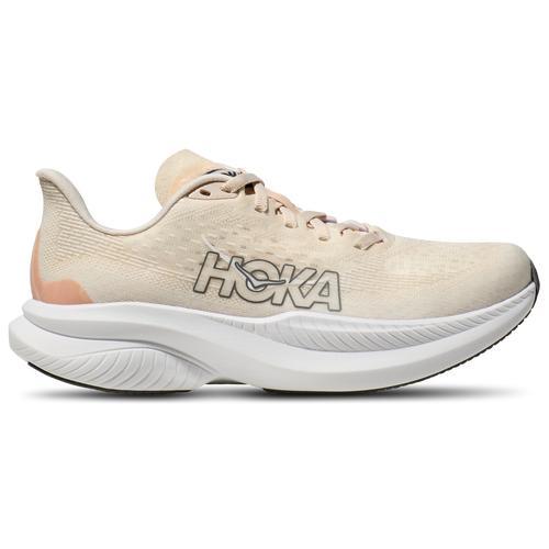 HOKA Womens HOKA Mach 6 - Womens Shoes Vanilla/Eggnog Product Image