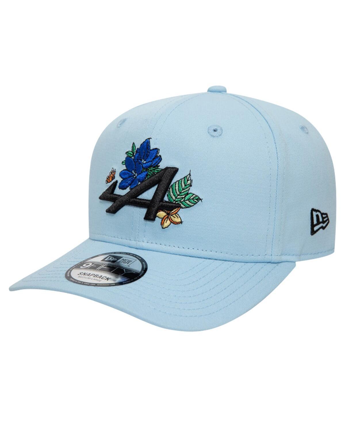 New Era Mens Light Blue Alpine Floral 9FIFTY Snapback Hat Product Image