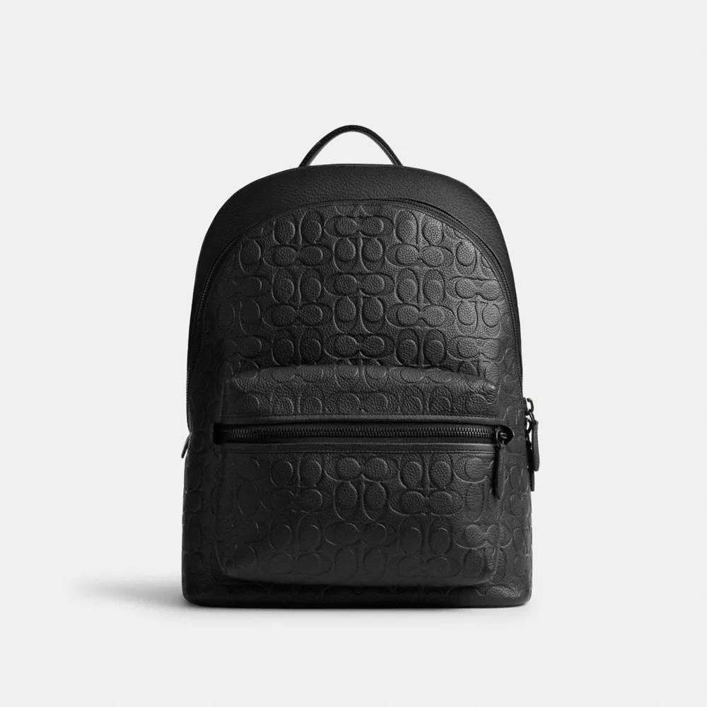 Charter Backpack In Signature Leather Product Image