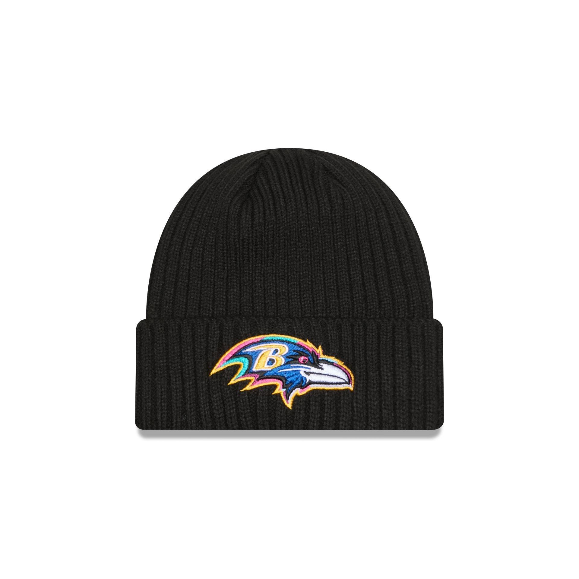 Baltimore Ravens 2024 Crucial Catch Tech Knit Hat Male Product Image