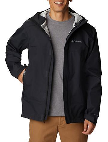 Columbia Big & Tall Columbia Discovery Point Shell Jacket - Black - male - 2X Product Image