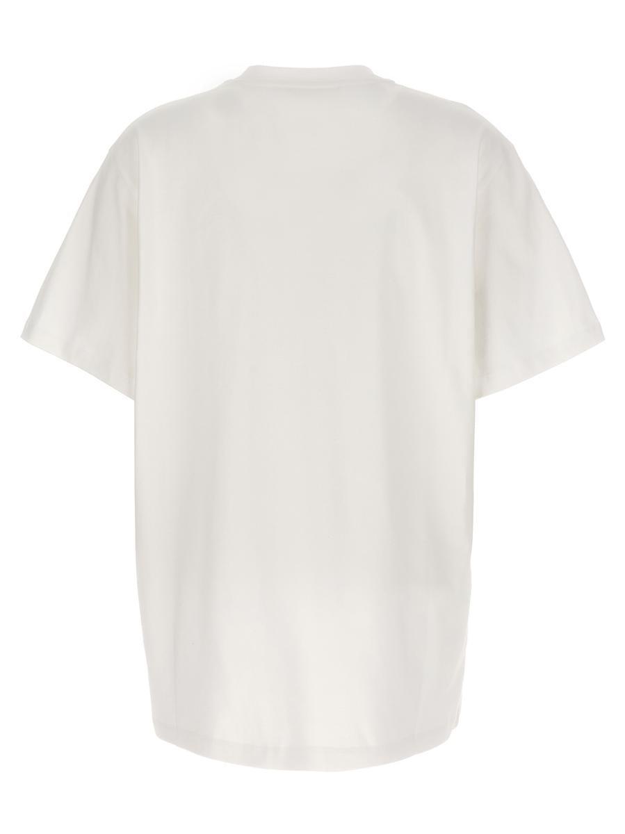 STELLA MCCARTNEY T-shirt With Logo In Bianco Product Image