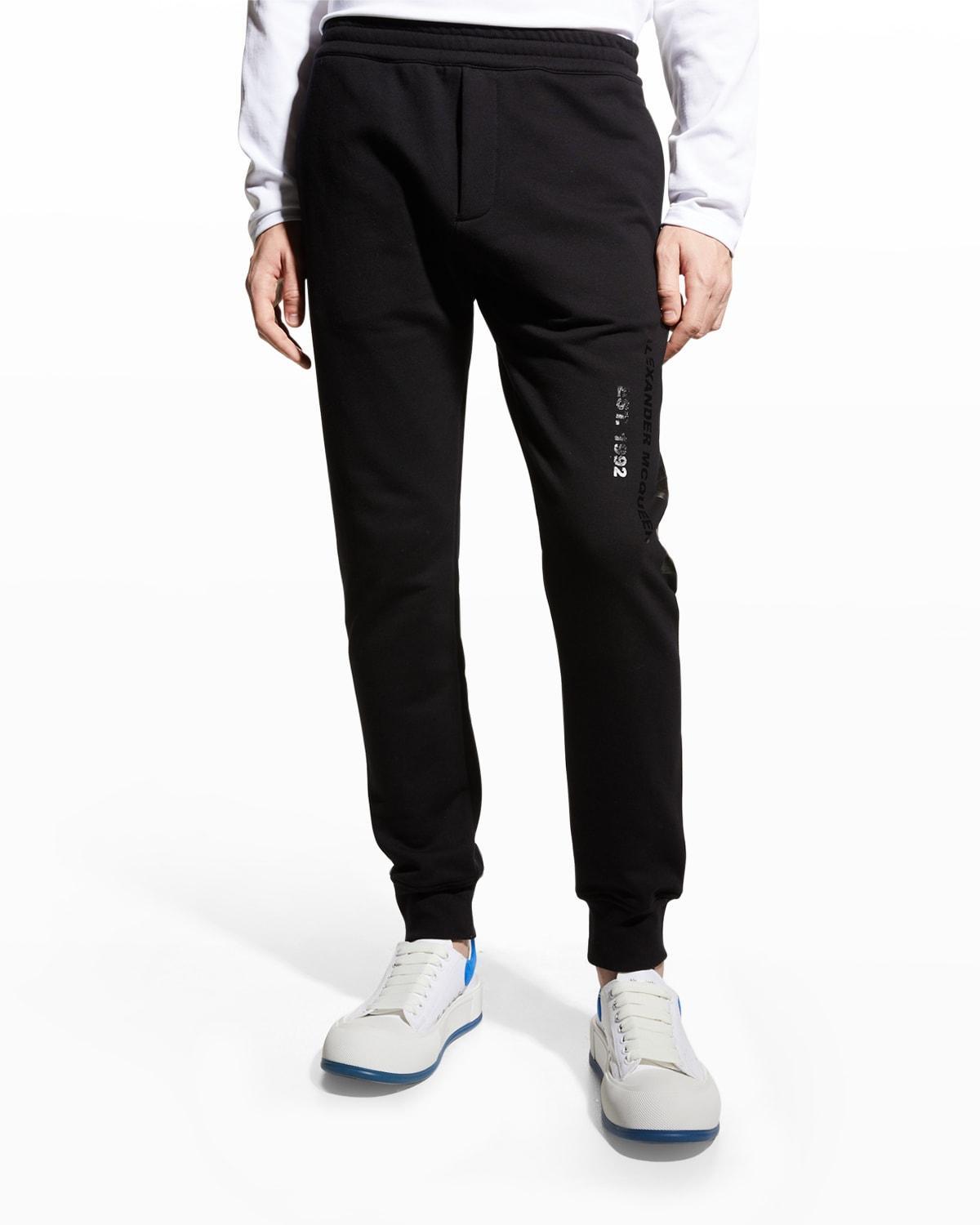 Mens Logo Cotton Jogger Pants Product Image