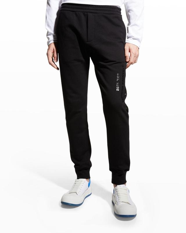 Mens Graffiti Logo Jogger Pants Product Image