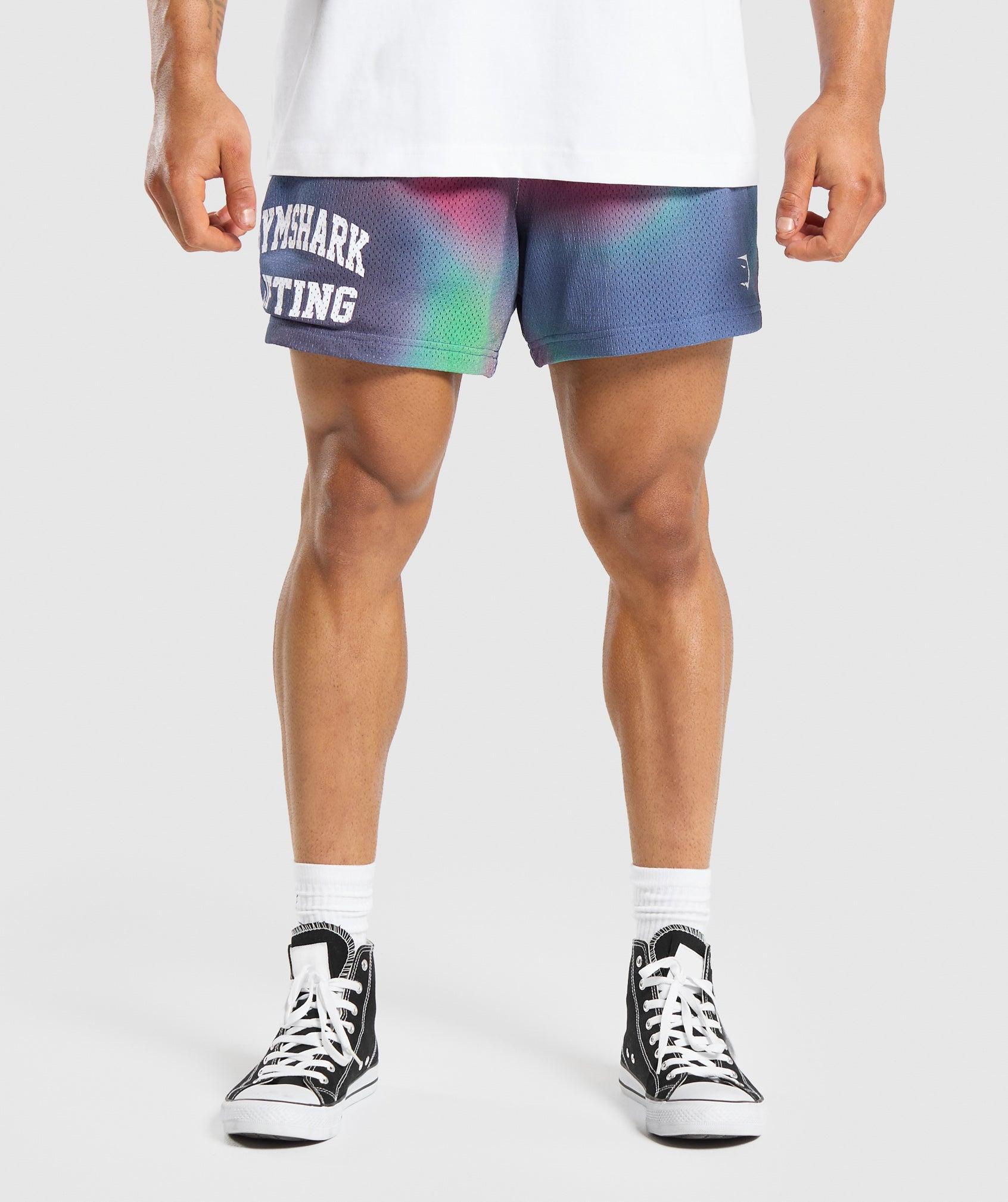 Printed Lifting Mesh 5" Shorts Product Image