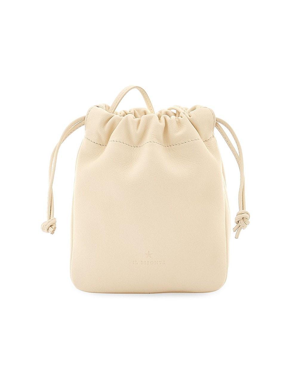 Womens Bellini Leather Bucket Bag Product Image