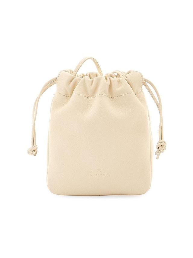 Womens Bellini Leather Bucket Bag Product Image