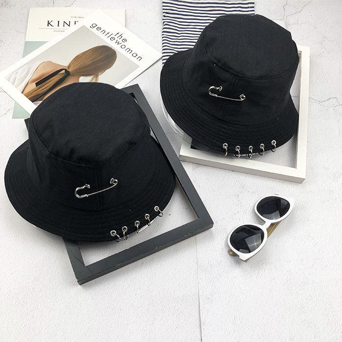 Hoop-Accent Bucket Hat Product Image