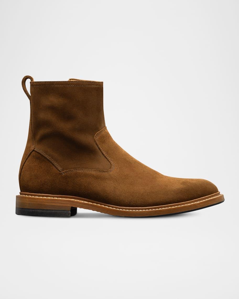 Men's Tompkins Suede Zip Ankle Boots Product Image