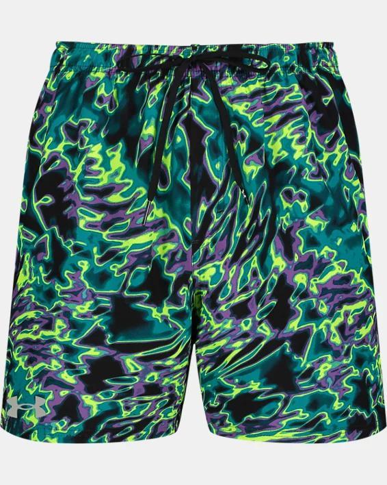 Men's UA Grunge Tropic Compression Volley Shorts Product Image