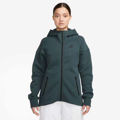 Nike Womens NSW Tech Fleece WR Full-Zip Hoodie - Jungle/Jungle Product Image