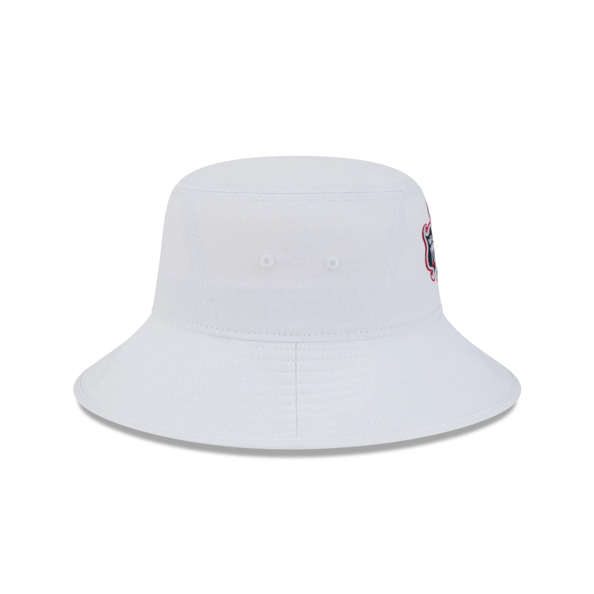 Washington Mystics Optic White Bucket Hat Male Product Image