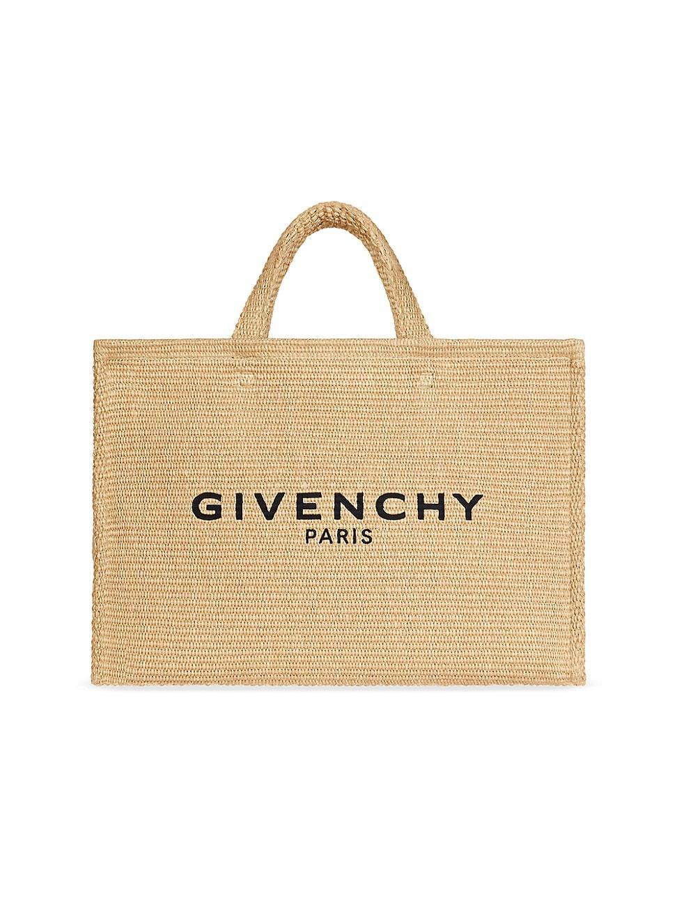 G-Tote Large Shopping Bag in Raffia Product Image