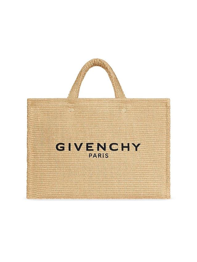 G-Tote Large Shopping Bag in Raffia Product Image