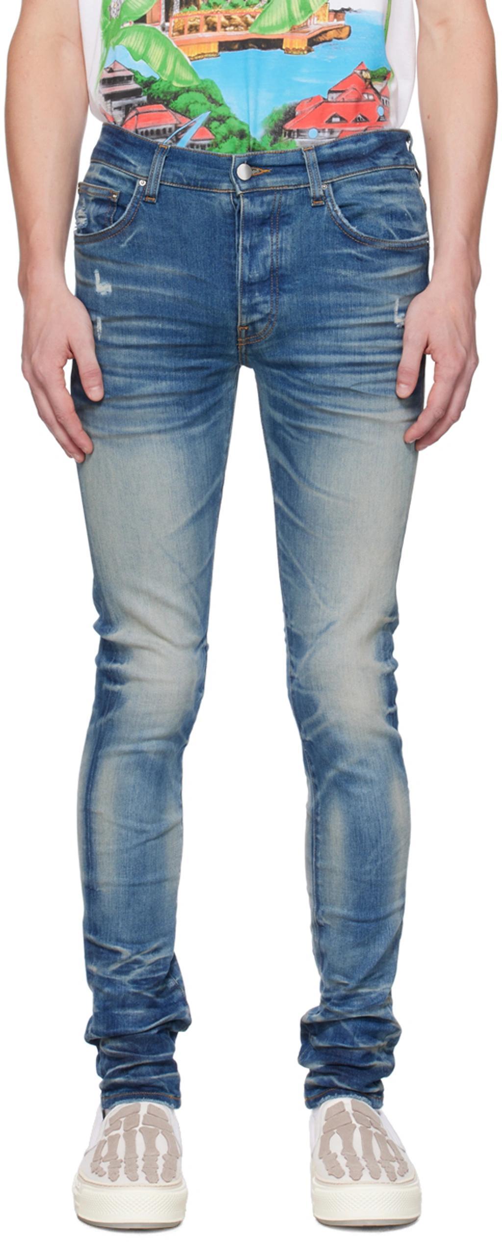 Blue Stack Jeans In Vintage Indigo Product Image