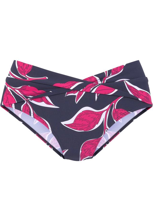 Cross Band Bikini Bottom - Floral Flash Product Image