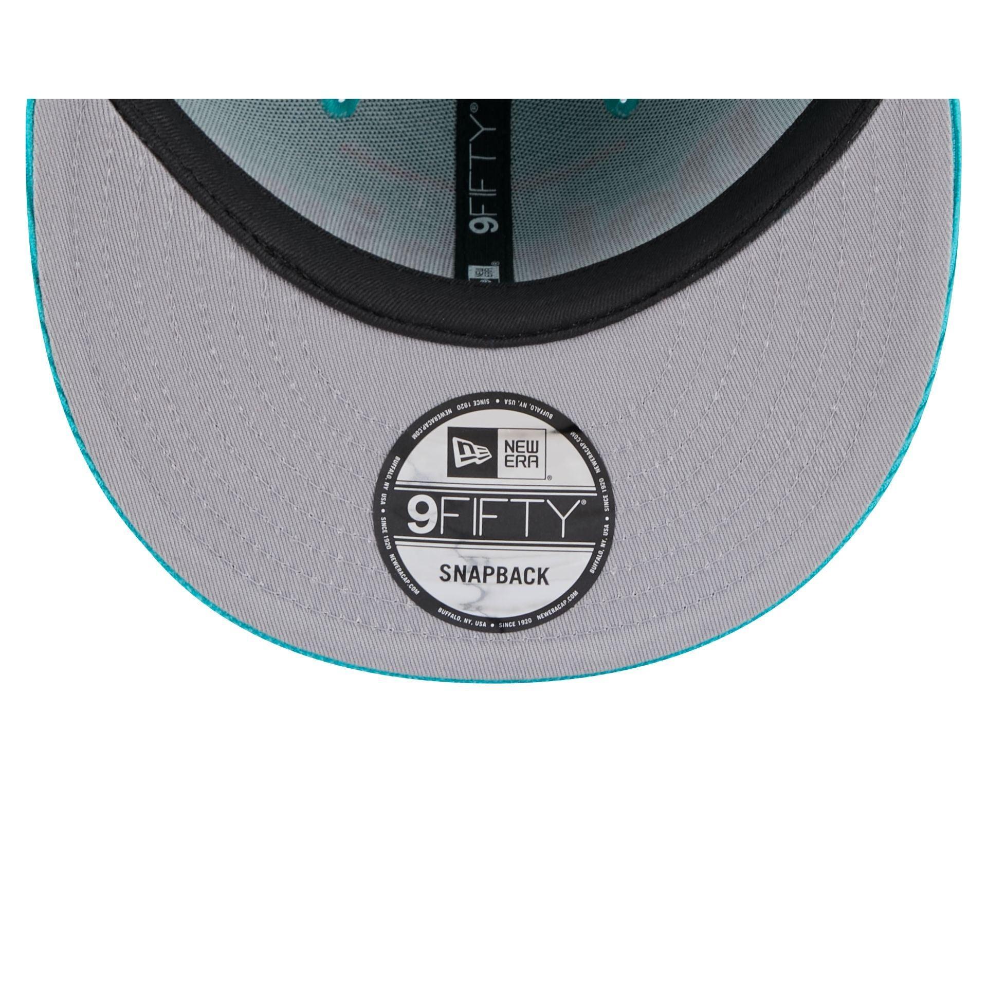 Miami Dolphins Throwback Display 9FIFTY Snapback Hat Male Product Image