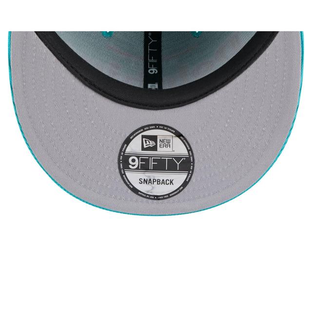 Miami Dolphins Throwback Display 9FIFTY Snapback Hat Male Product Image