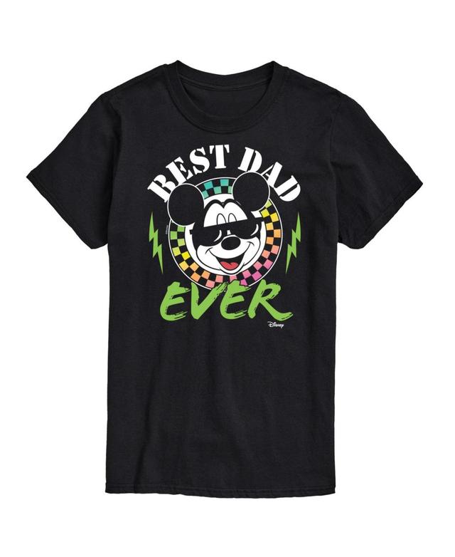 Hybrid Apparel Mickey Dad Mens Short Sleeve Tee Product Image