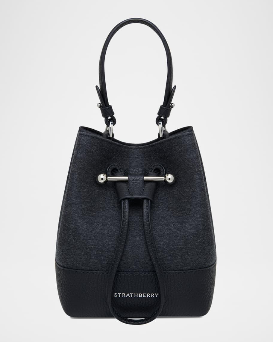 Lana Osette Cashmere & Leather Crossbody Bag Product Image