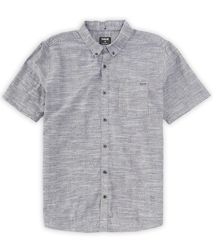 Hurley Short Sleeve One & Only Stretch Classic Fit Woven Shirt Product Image