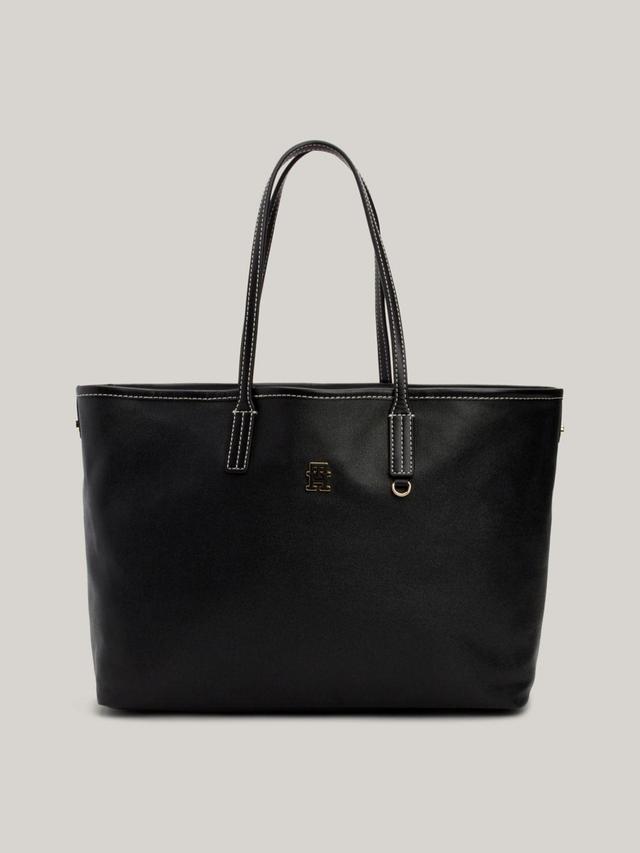 Tommy Hilfiger Women's TH Logo Coated Tote Product Image