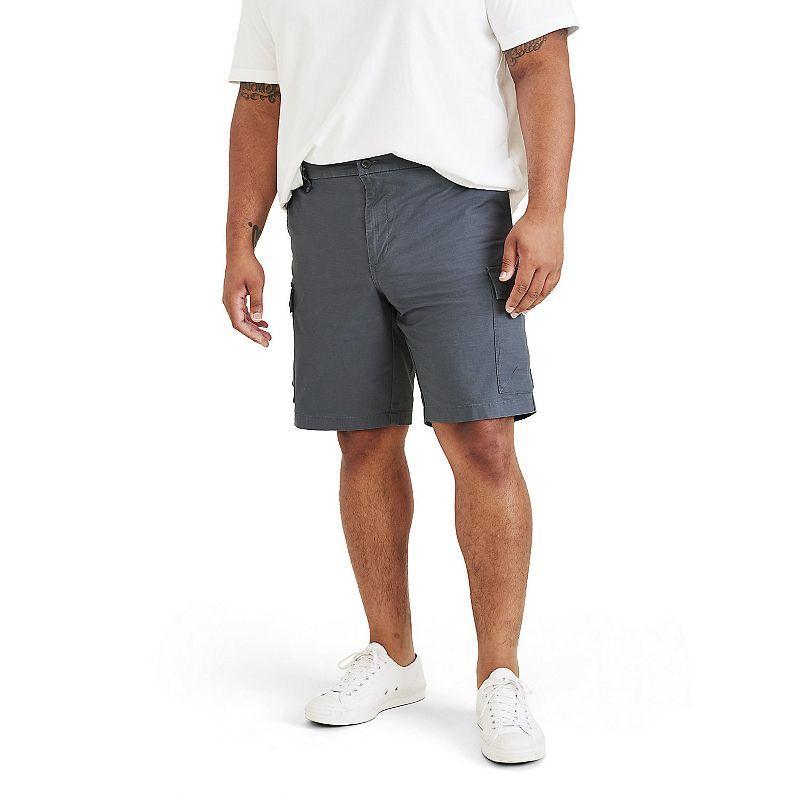 Big & Tall Dockers Straight-Fit Tech Cargo Shorts, Mens Cool Grey Product Image