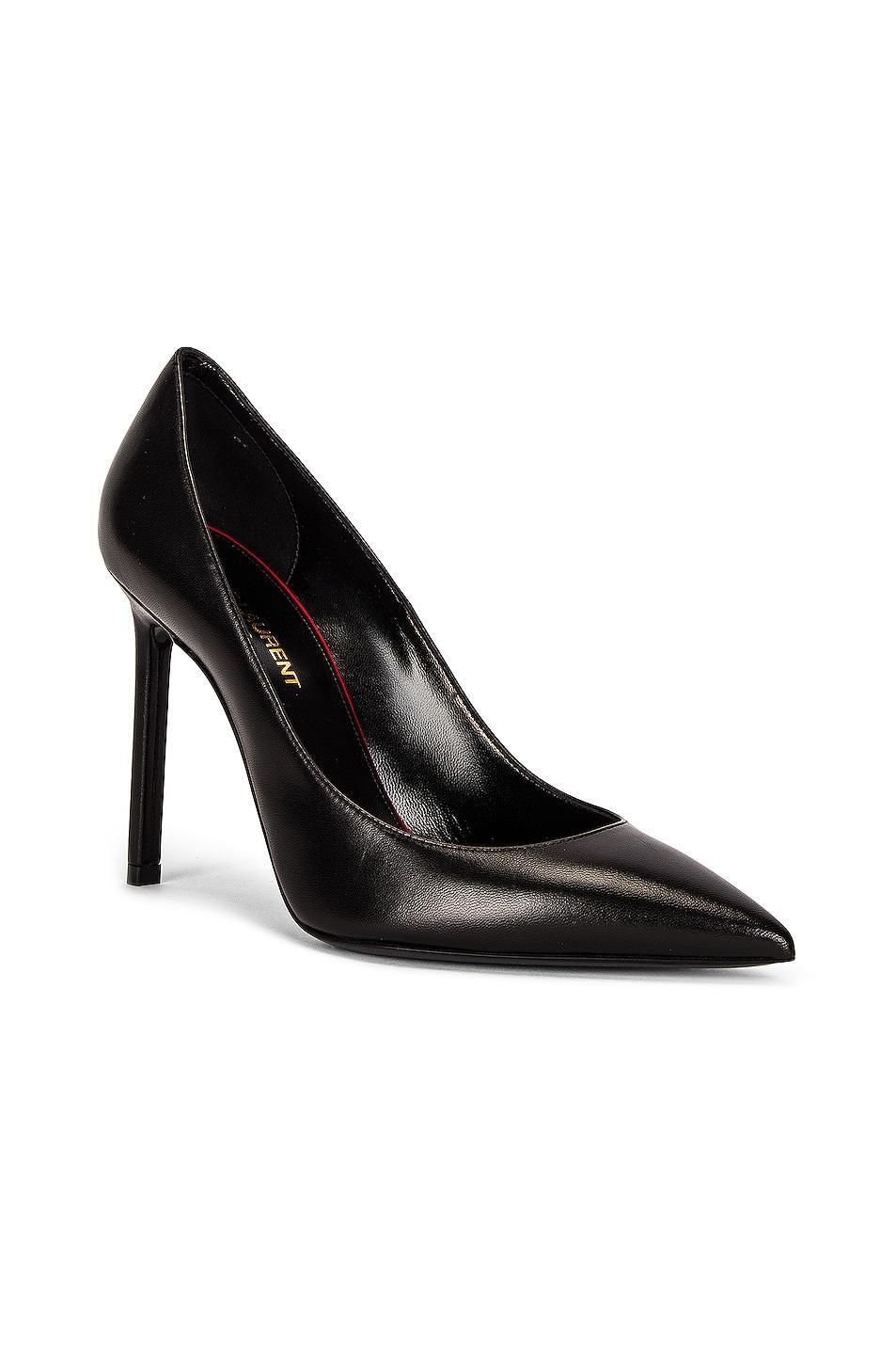 Saint Laurent Anja Pumps Black. (also in 35.5, 36, 38, 38.5, 39). Product Image