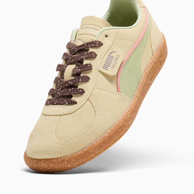 PUMA Palermo Cannoli Women's Sneakers in Creamy Vanilla/Pistachio Green/Gum Product Image