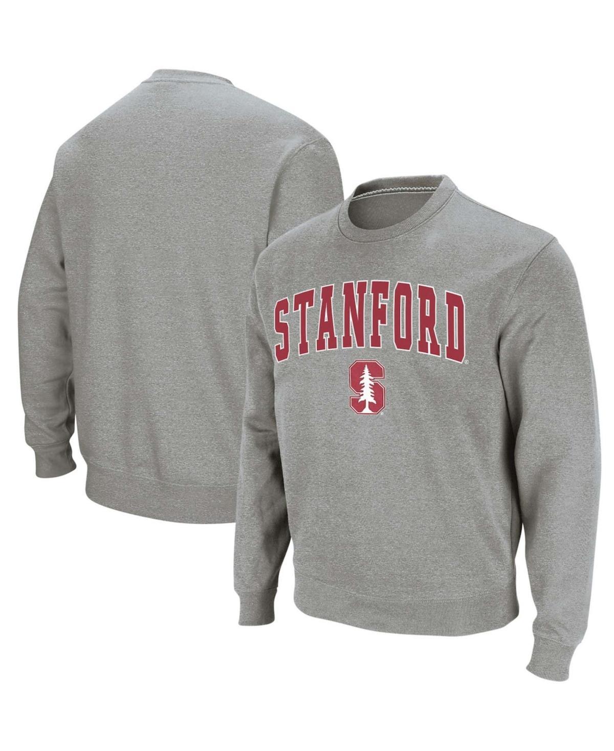 Mens Colosseum Stanford Cardinal Arch & Logo Crew Neck Sweatshirt Product Image