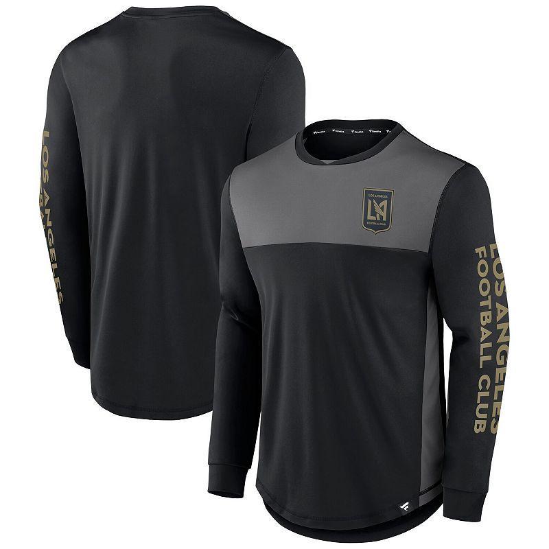 Mens Fanatics Black Lafc Striker Long Sleeve T-shirt - Black Product Image